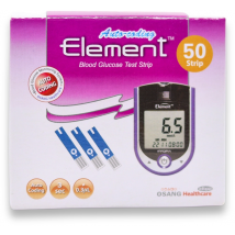 Element Blood Glucose Test Strips 50 Pack