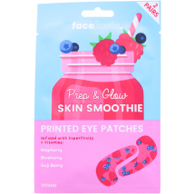 Face Facts Prep & Glow Skin Smoothie Printed Eye Patches 2 Pack