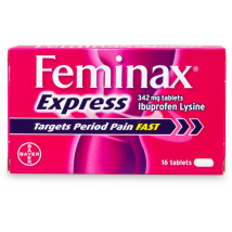 Feminax Express 16 Tablets
