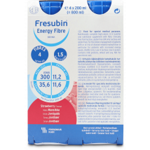 Fresubin Energy Fibre Drink Strawberry 4 x 200ml