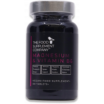 The Food Supplement Company Magnesium & Vitamin B6 30 Tablets