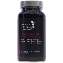 The Food Supplement Company Magnesium Vitamin B6 90 Tablets