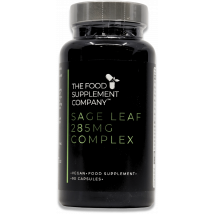 The Food Supplement Company Sage Leaf 285mg Complex 90 Capsules