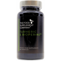The Food Supplement Company Turmeric & Bioperine 90 Capsules