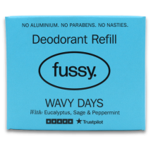 Fussy Natural Deodorant Refill Wavy Days Mint 40g