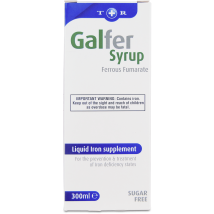 Galfer Syrup Liquid Iron Supplement 300ml