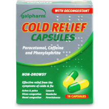 Galpharm Cold Relief 16 Capsules
