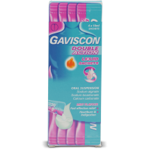 Gaviscon Double Action Liquid 10ml 4 Sachets