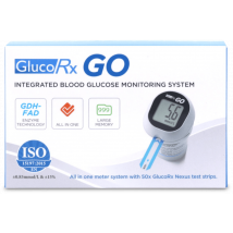 GlucoRx GO + GlucoRx Nexus Test Strips 50 Pack
