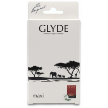 Glyde Ultra Maxi Vegan Condoms 10 Pack