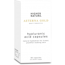 Higher Nature Aeterna Gold Hyaluronic Acid 30 Capsules