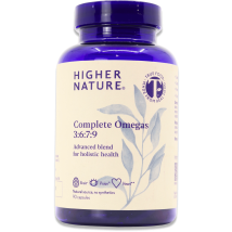 Higher Nature Complete Omegas 3:6:7:9 90 Capsules