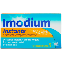 Imodium Instants 12 Tablets