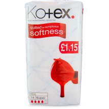 Kotex Maxi Super 14 pads