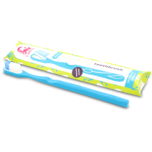 Lamazuna Toothbrush Medium (Blue) 1 Pack