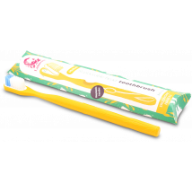 Lamazuna Toothbrush Medium (Yellow) 1 Pack
