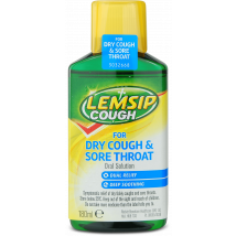 Lemsip Cough for Dry Cough & Sore Throat 180ml