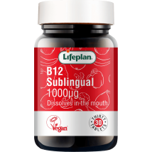 LifePlan B12 1000mcg 30 Tablets