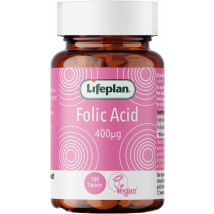 LifePlan Folic Acid 400ug 100 Tablets