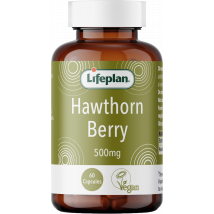 LifePlan Hawthorn 500mg 60 Capsules