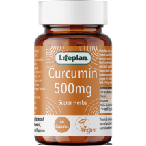 Lifeplan Super Herbs Curcumin 500mg 60 Capsules