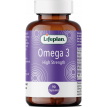 LifePlan Super High Strength Omega 3 Fish Oil 1000mg 90 Capsules
