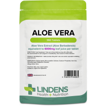 Lindens Health + Nutrition Aloe Vera 6000mg 360 Tablets