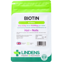 Lindens Health + Nutrition Biotin 10,000μg 90 Tablets