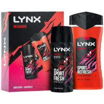Lynx Recharge Duo Gift Set