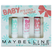 Maybelline Baby It's Cold Outside Lip Balms 3 Pack