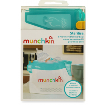 Munchkin Latch Microwave Steriliser Bags 6 Pack