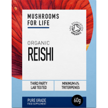 Mushrooms For Life Organic Reishi Powder 60g