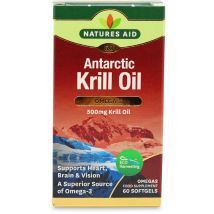 Nature's Aid Krill Oil 500mg 60 Capsules