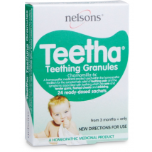 Nelsons Teetha Teething Granules 24 Pack