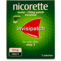 Nicorette 10mg Invisi-Patch Step 3 7 Pack