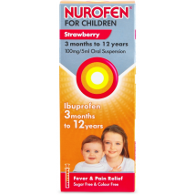 Nurofen for Children Strawberry Ibuprofen 200ml