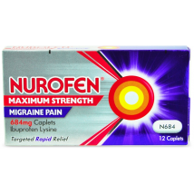 Nurofen Maximum Strength Migraine 684mg 12 Caplets