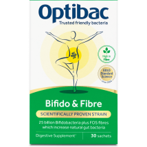 Optibac Probiotics Bifidobacteria & Fibre 30 Sachets
