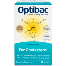 Optibac Probiotics for Your Cholesterol 30 Sachets