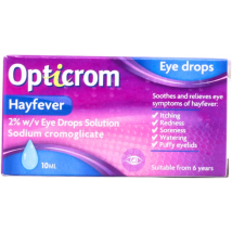 Opticrom Hay Fever Eye Drops 10ml