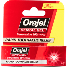 Orajel Dental Gel Benzocaine 10% w/w 5.3g