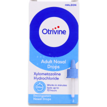 Otrivine Adult Nasal Drops 10ml