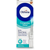 Otrivine Congestion Relief 0.1% Nasal Spray 10ml