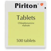Piriton Allergy 4mg  500 Tablets
