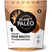 Planet Paleo Organic Bone Broth Collagen Protein - Pure 450g