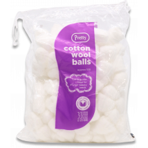 Pretty Cotton Wool Balls Approx 100 Pack
