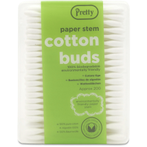 Pretty Paper Stem Cotton Buds 200 Pack