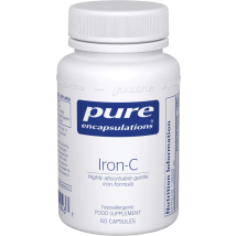 Pure Encapsulations Iron-C 60 Capsules