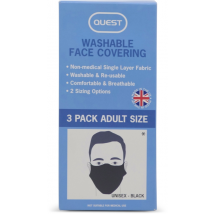 Quest Washable Face Covering 3 Pack