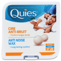 Quies Earplugs Pure Wax 8 Pairs